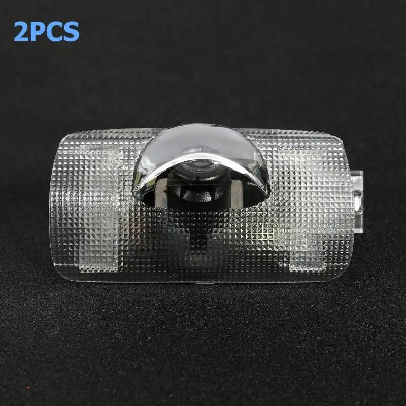 1 пара светодиодных автомобильных дверных прожекторов логотипов привидений