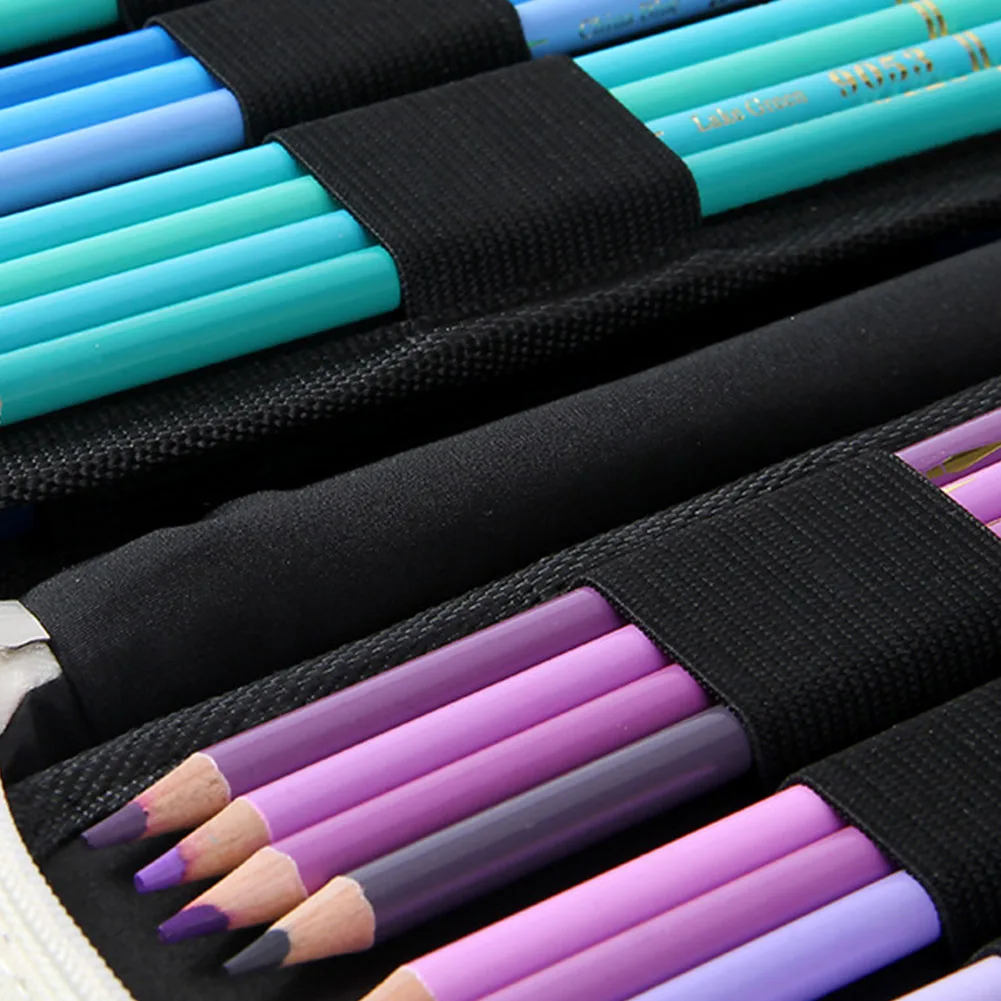 150 слотов пенал большой емкости цветной студенческий прямоугольник школьные