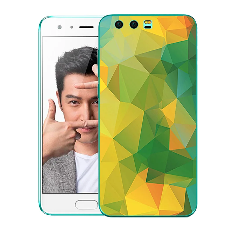 Силиконовый чехол для Huawei Honor 9 с мраморным принтом чехлы Premium Capa мягкие из ТПУ