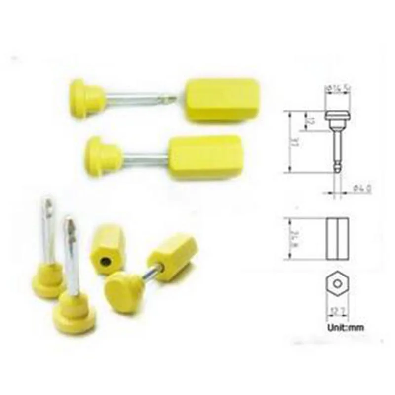 Уплотнения для безопасности проводов 10 шт. металлические зажимы кабелей