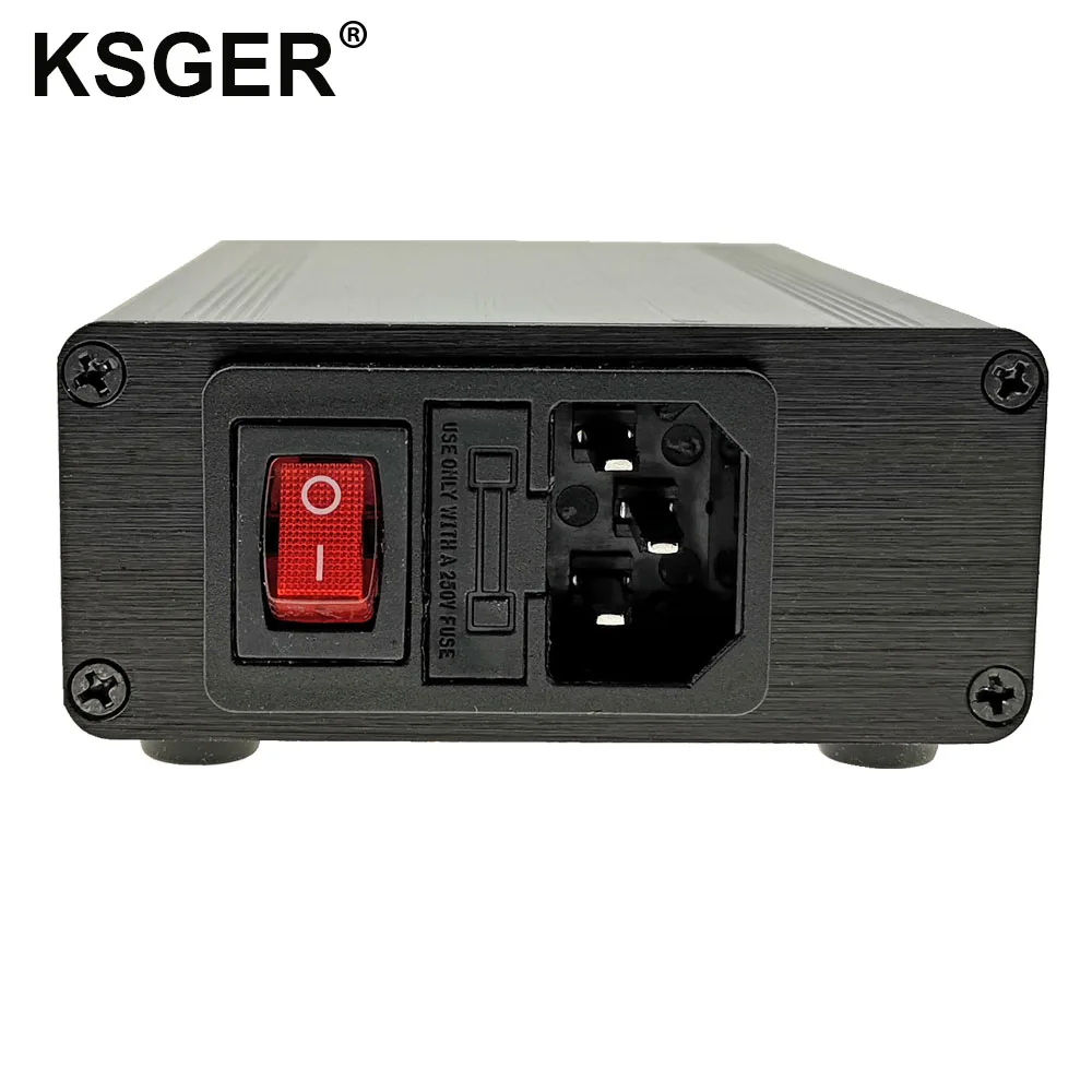 Паяльная станция KSGER T12 STM32 V2.1S паяльный инструмент с OLED контроллером наконечники