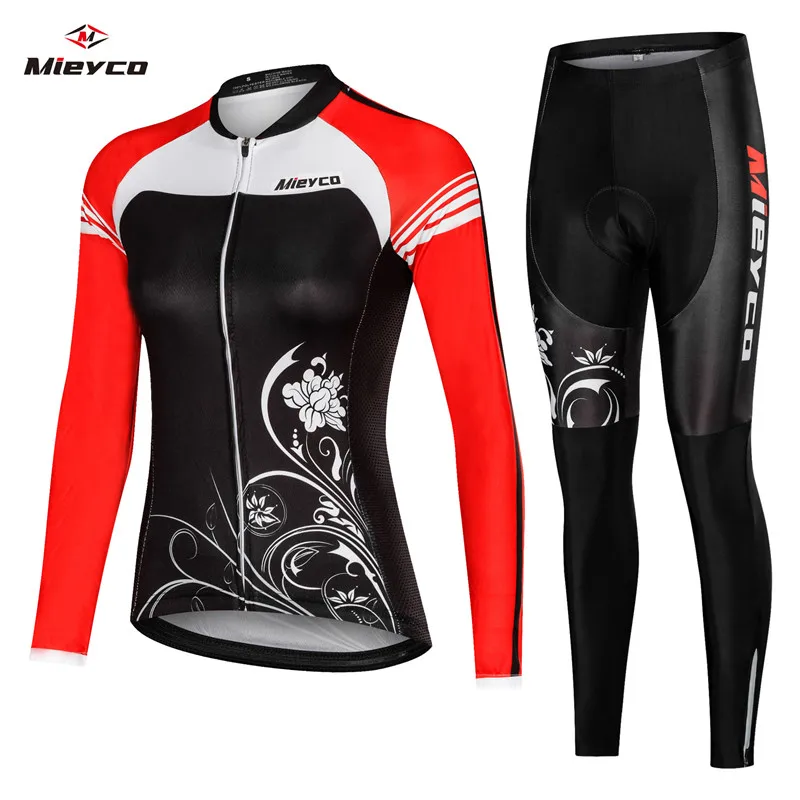 

Bike Uniform Bicycle Clothes Maillot Ropa Ciclismo For Woman Cyclist Mieyco Long Sleeve Cycling Clothing Jersey Set Women