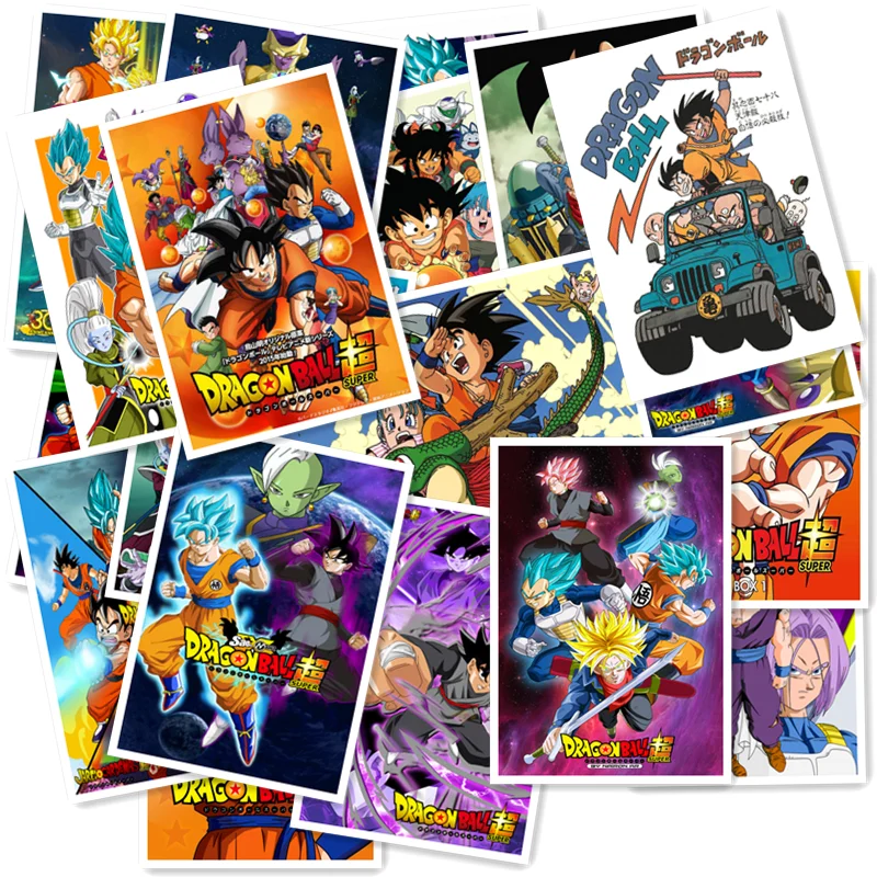 A1 6 # Dragon Ball 20/шт ПВХ серия стикер домашний декор холодильник Стайлинг настенный