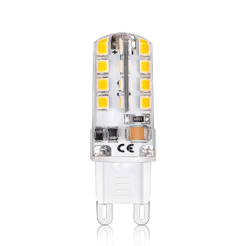 G9 светодиодный 7 Вт 9 12 15 AC220V светильник лампы SMD 3014 g9 заменить 30/Лампа заменяющая