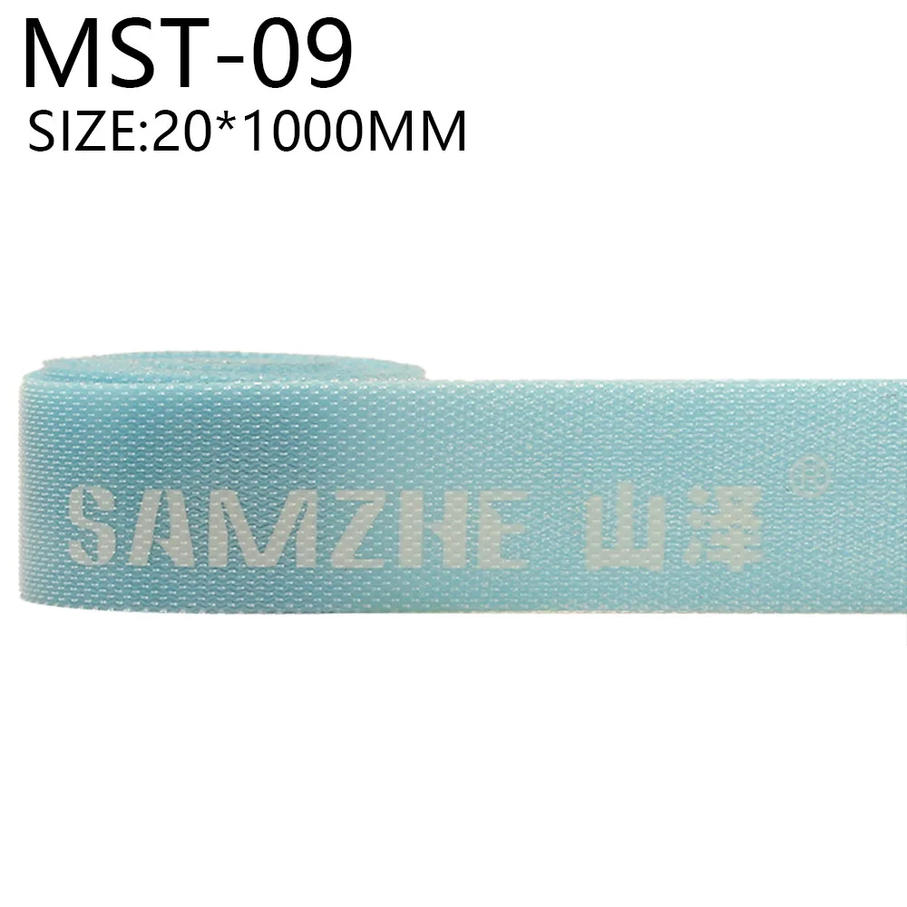 MST-09(20x1000mm) SAMZHE нейлоновые кабельные стяжки Winder Ethernet наушники мышь мобильный телефон кабельные стяжки многоразовые крепления провода Организатор Галстуки - Цвет: MST-09(20x1000mm)