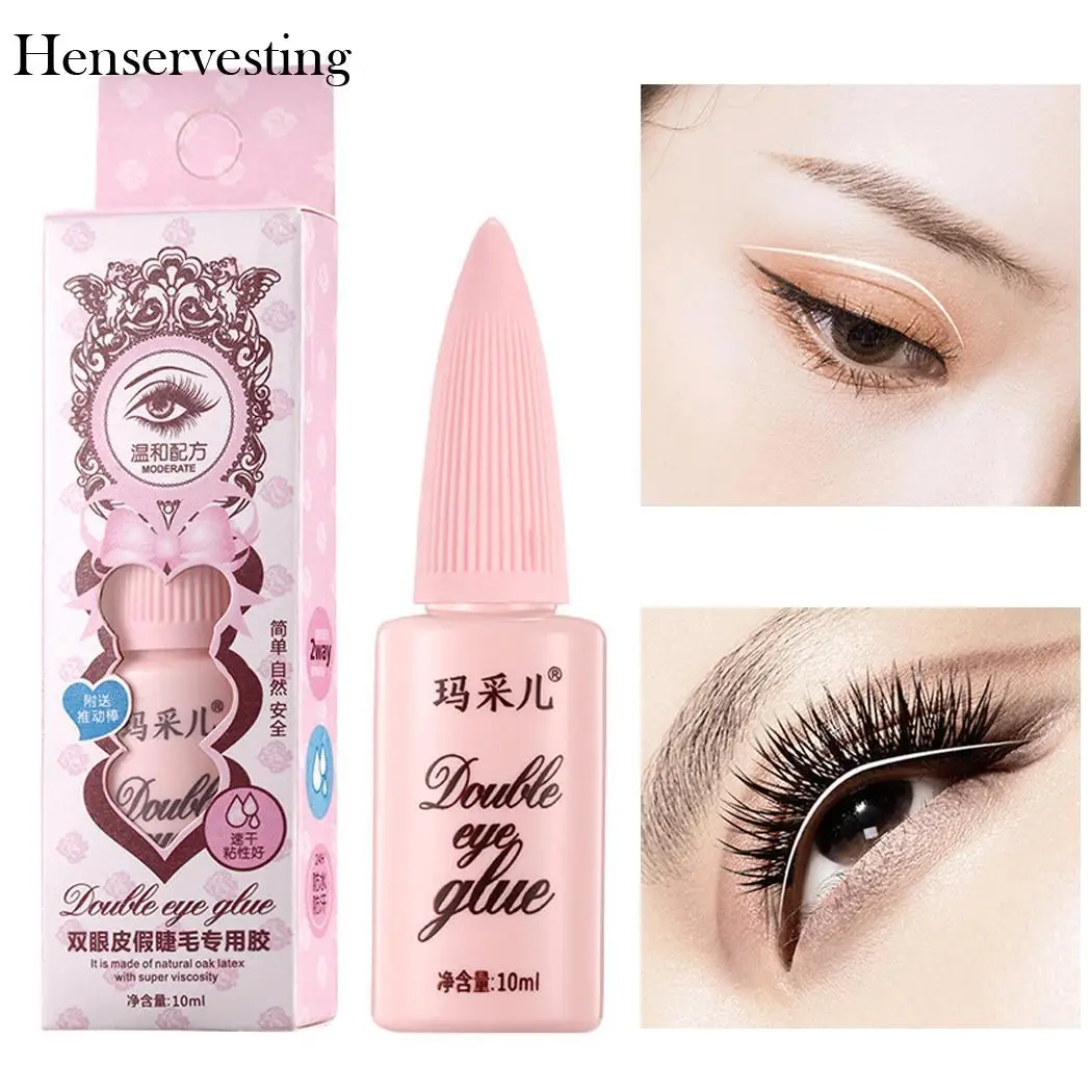 2 шт. клей для ресниц женщин Клей Макияж водонепроницаемый прозрачный
