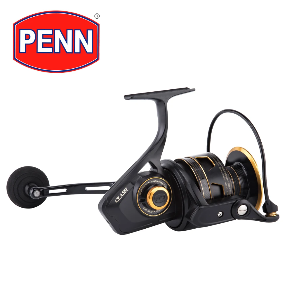 PENN CLASH 3000 8000 8 + 1 шариковый подшипник спиннинга рыболовная Катушка HT 100 углеродное