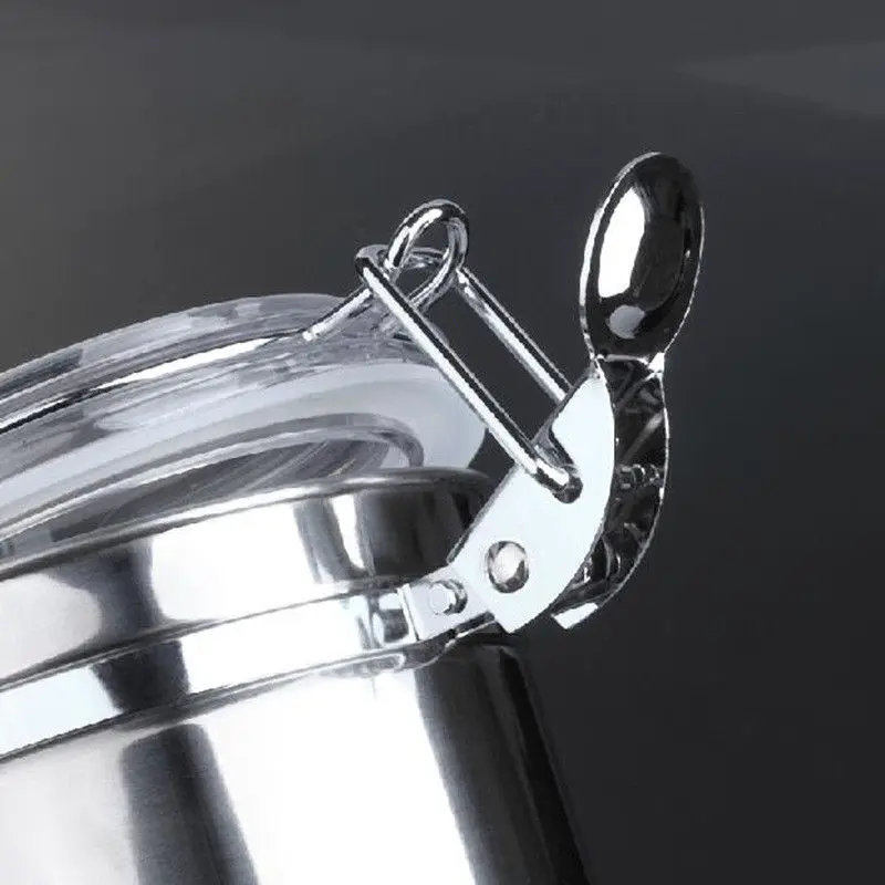 Pill Box WaterProof Rubber Airtight Silver Aluminum Drug Case Stash Jar Container Bottle Storage Smellyproof Drop Shipping | Дом и сад
