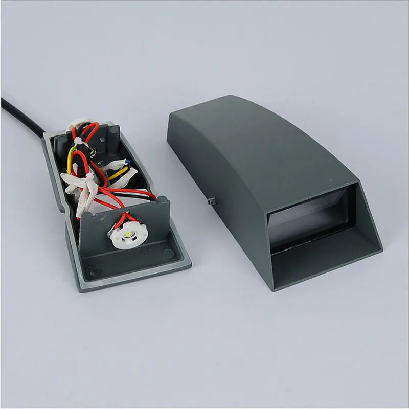 Модная светодиодная Водонепроницаемая уличная лампа вилла забор камера