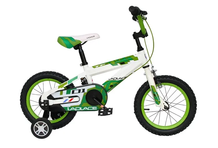 Green Быстрая,, 4 цвета, laplace, 14, 16 дюймов, классические детские велосипеды для девочек и мальчиков, детский велосипед,, подарок - Цвет: Green