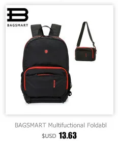 BAGSMART рюкзак для SLR/DSLR камеры s 15," Сумка для ноутбука с водостойким дождевик крепление штатива