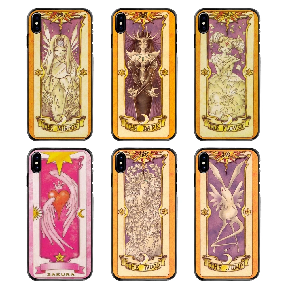 Sakura card captor cardcaptor чехол для телефона с голосовой картой sony Xperia X XA XZ M2 M4 M5 C3 C4 C5 T3 E4 E5 Z