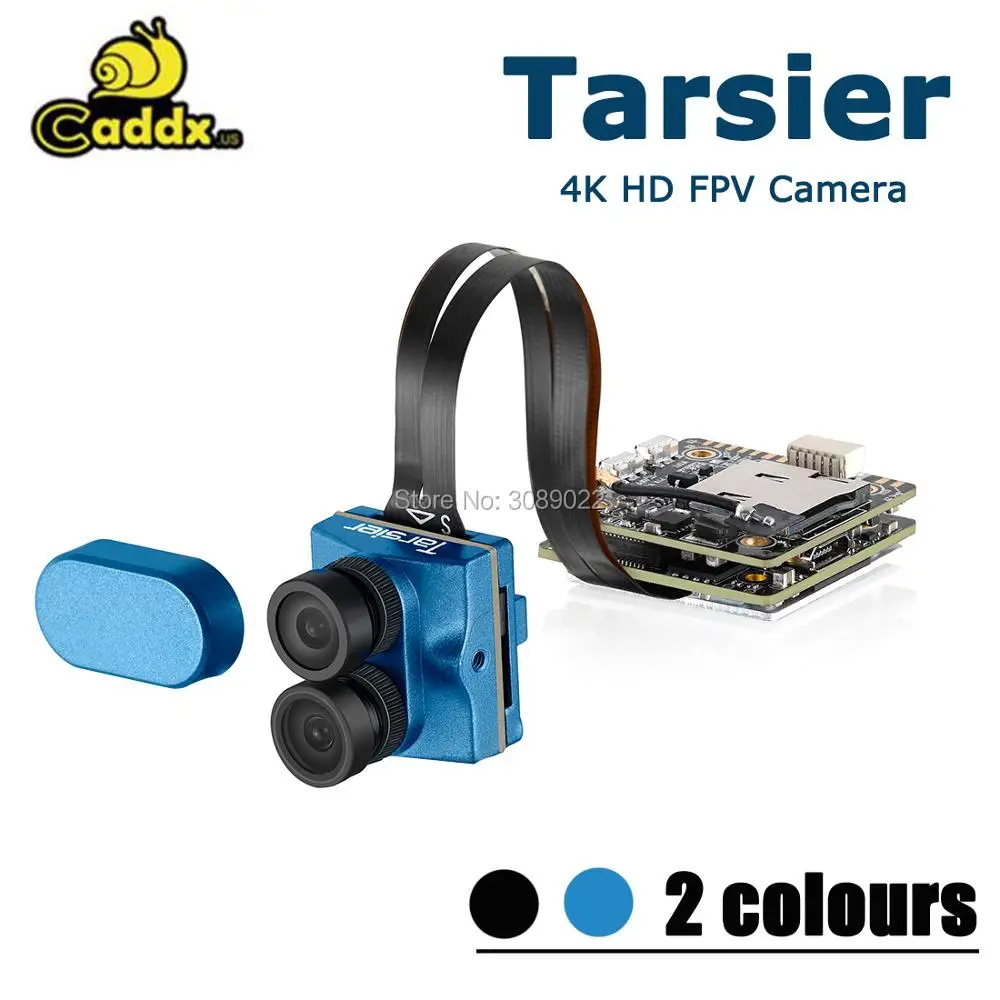 Caddx Tarsier 4K 30fps 1200TVL двойной объектив Супер WDR WiFi Мини FPV камера HD Запись DVR двойной аудио OSD для FPV Дрон