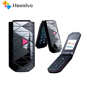 nokia 7070 refurbished original 7070 prism flip nokia 7070 2g unlocked cheap cell phone refurbished free shipping free global shipping