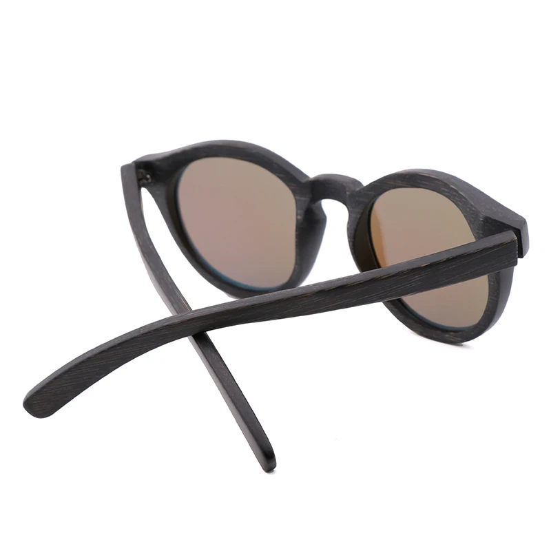 

New fashion polarizing men's Sunglasses retro trend bamboo Black Sunglasses tide driving glasses polarizing glasses