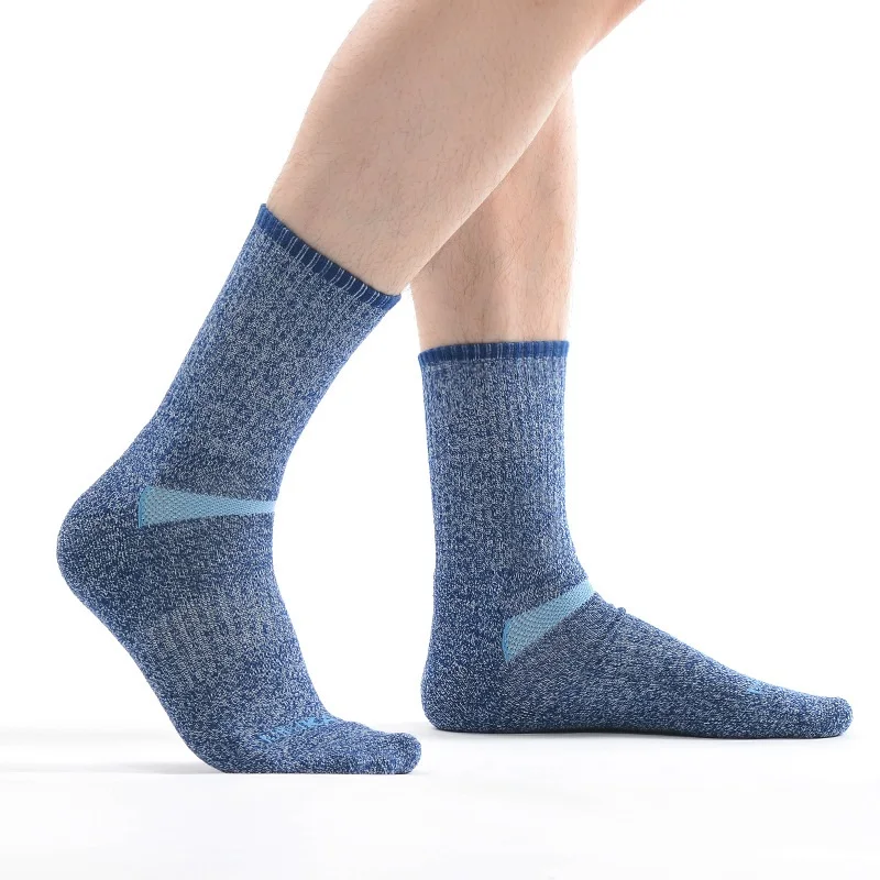 Носки мужские однотонные 3 пары/Лот уличная одежда дышащие деловые повседневные