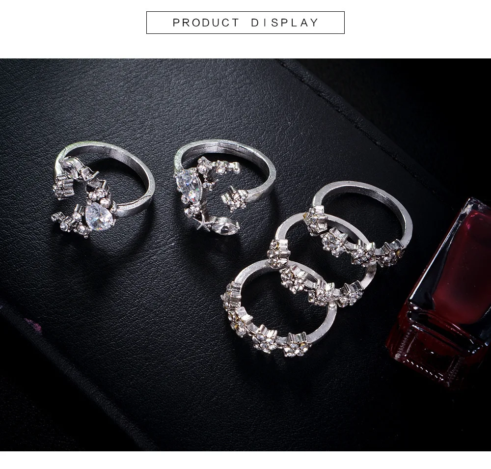 5 шт./компл. Классический Черный Кристалл Круглые Капли воды облака