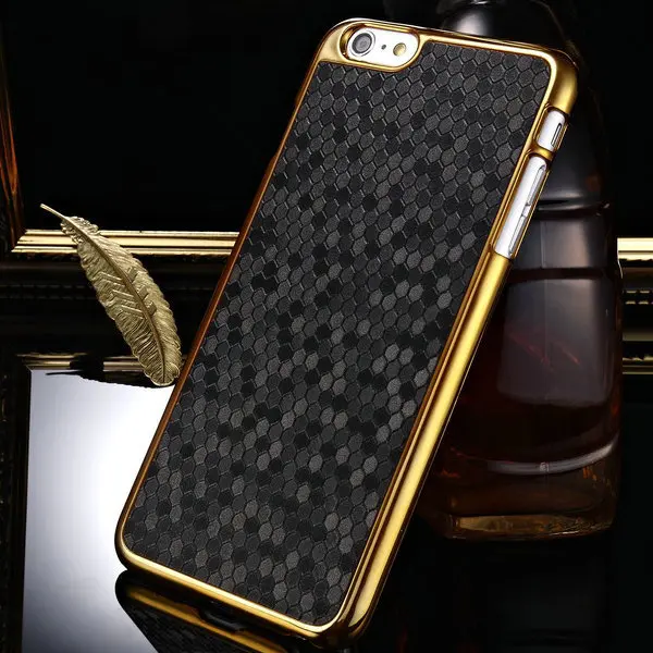 Роскошный Жесткий Чехол для iPhone 6 Plus 5 дюймовый ретро чехол из искусственной кожи