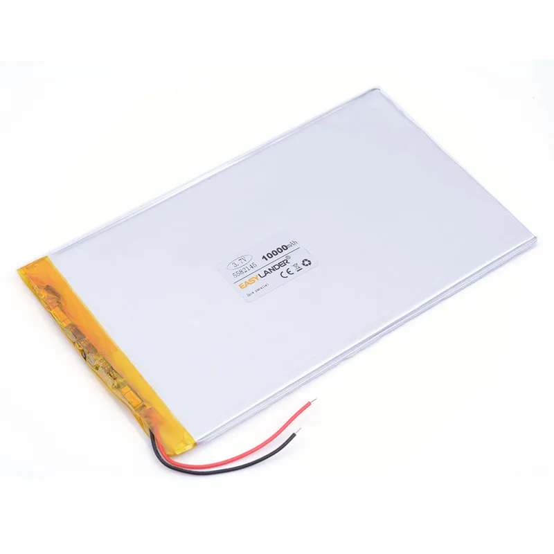 

5582145 3.7 V 10000mAh tablet battery brand tablet gm lithium polymer battery For e-book video MID pad DVD PDA 5580145 6082145