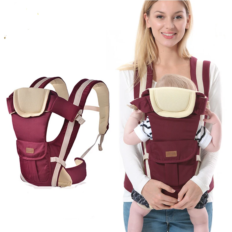 Эргономичный слинг рюкзак для детей 0 30 месяцев многофункциональный кенгуру