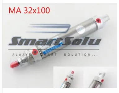 Бесплатная доставка mA 32x100 32 мм диаметр 100 Ход двойного действия