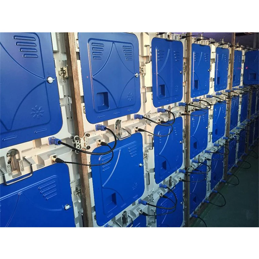 

8pcs P4mm HD SMD indoor 512x512mm die casting aluminum cabinet rental led pantalla screen for rental advertising