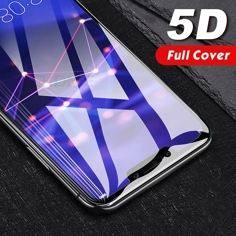 5D противоударное стекло для Huawei Mate 20 Lite Mate20 закаленное Pro 20X Защитная пленка