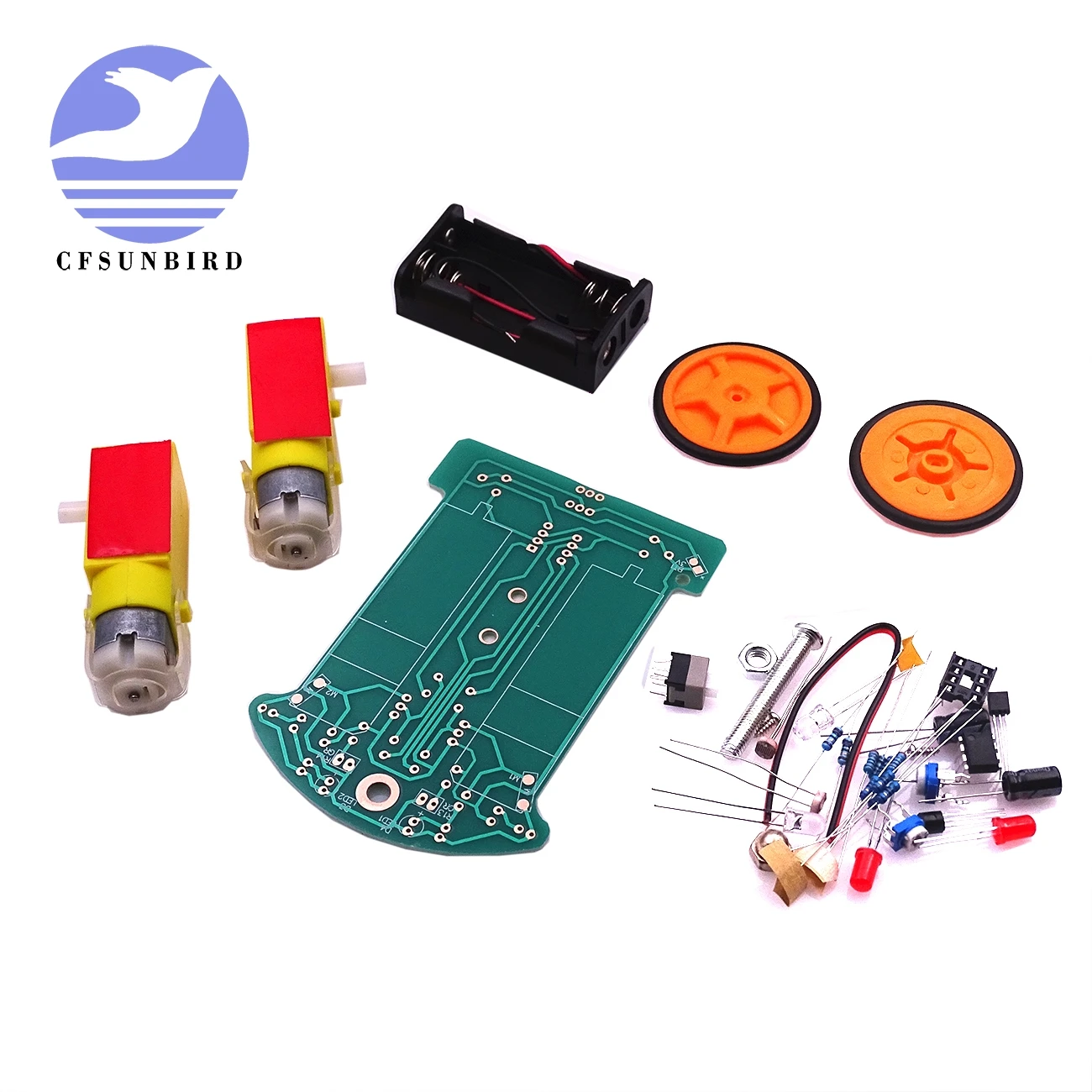 D2-1 DIY Набор интеллектуальная отслеживающая линия умный автомобильный набор TT Мотор электронный производственный умный патруль автозапчасти