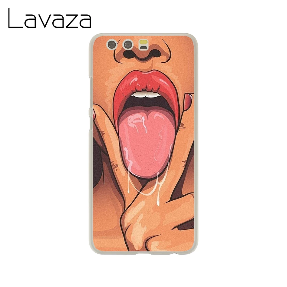 Чехол Lavaza Sexy lady с красными губами для huawei Honor Note 10 Play 9i 9 8C 8X8 Lite 7X 7A 6C Pro 6A | Мобильные