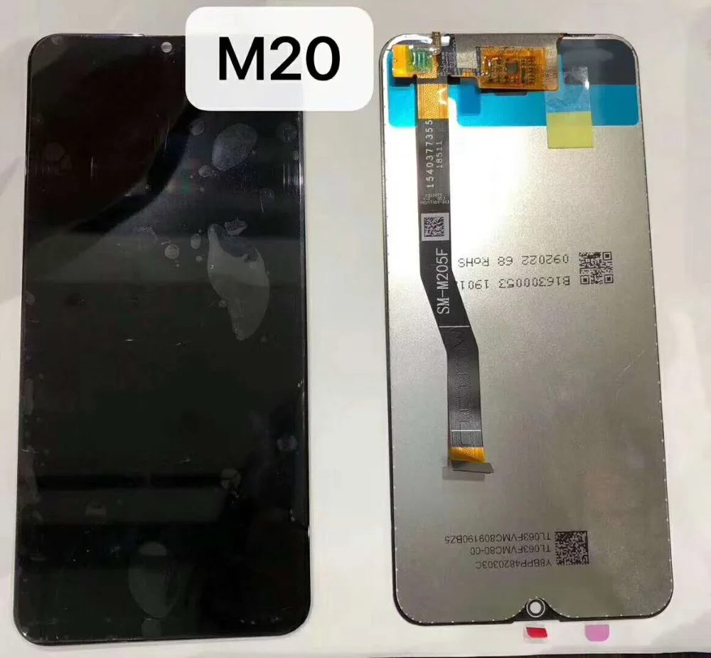 100% протестированный 6 3 ''Оригинальный Новый для Samsung Galaxy M20 M205 M205F SM-M205F/DS Полный
