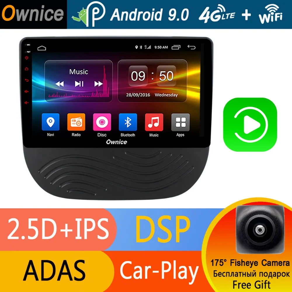 9-дюймовый IPS 1din Android 9 0 8-ядерный 4 гб озу + 32 пзу автомобильный DVD-плеер для Chevrolet Malibu