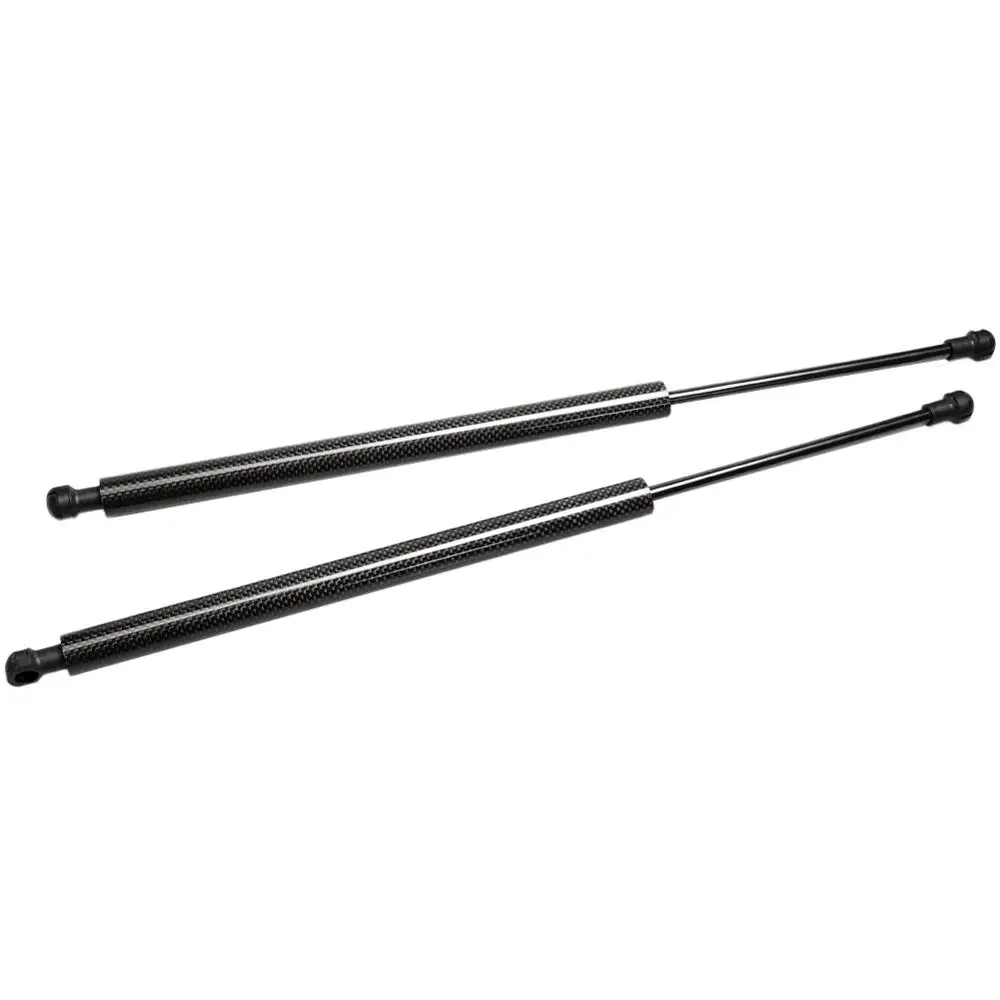 Black Carbon Fiber 2 авто сзади задняя дверь багажника автомобиля газ Распорки Весна Поднимите Газлифты для RENAULT FLUENCE K4M L301 L30C салон 2010- 302 мм - Цвет: Black Carbon Fiber