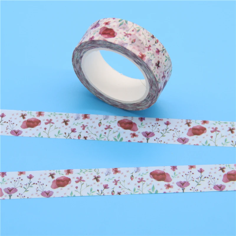 1 шт./упак. цветок растение свадебная брошь японский васи декоративные ленты Клей