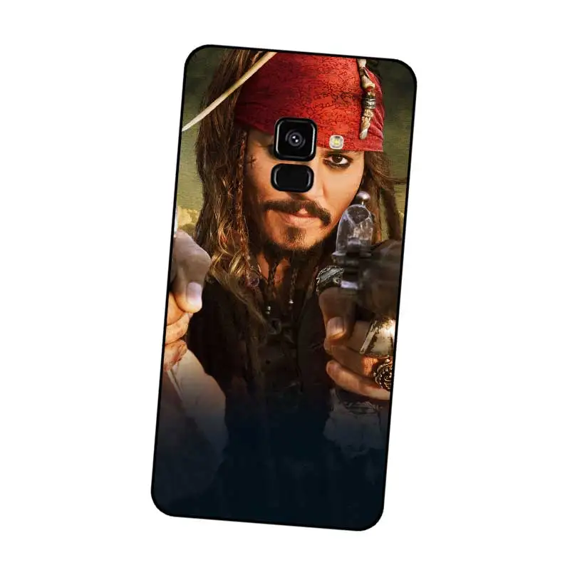 P168 Пираты Карибского моря крутой черный силиконовый чехол Крышка для Samsung Galaxy J2 J3