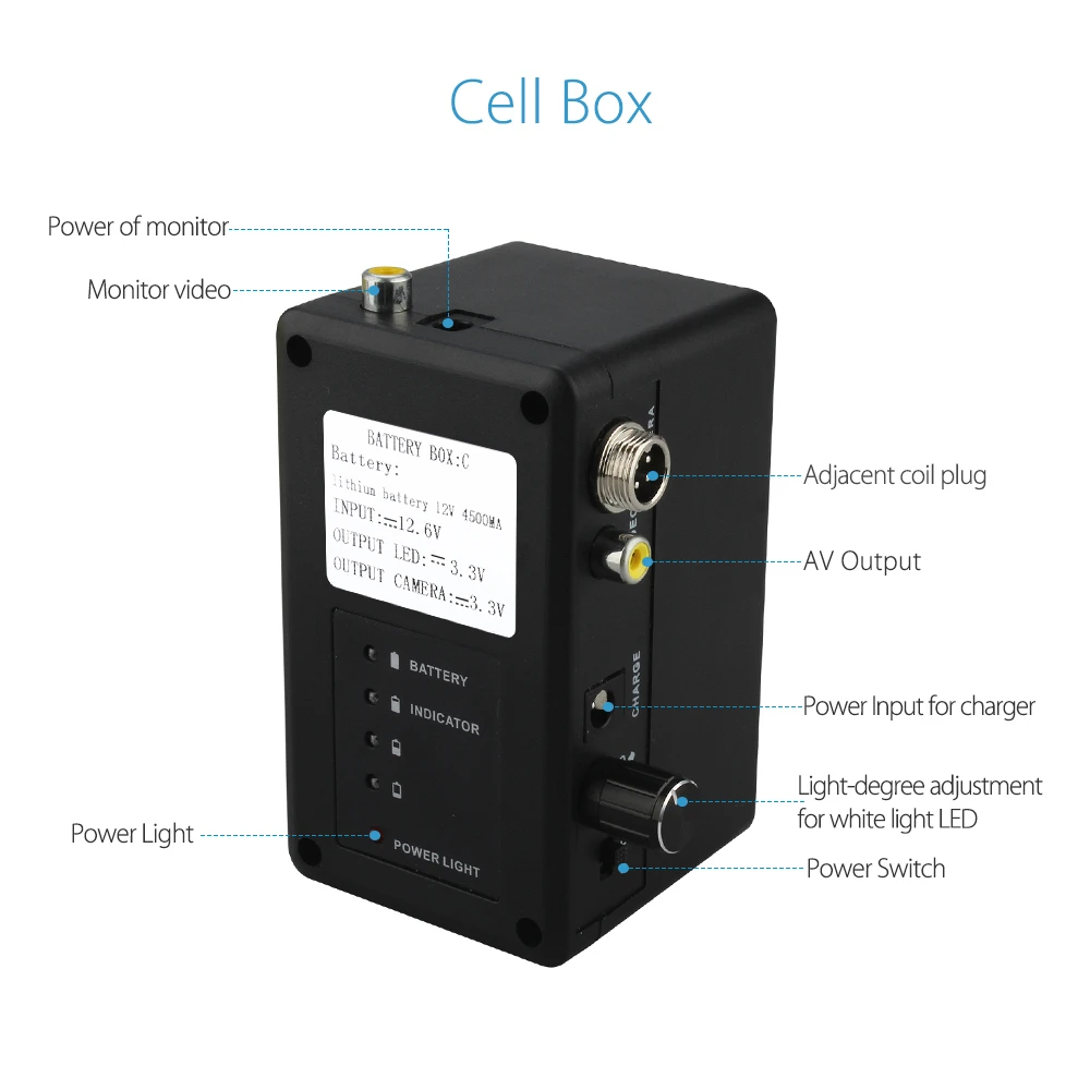 Змеиная промышленная камера эндоскоп 40 метров кабель труба Инспекционная waerproof