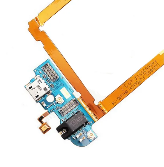 

Heyman Flat Cable for LG G2 D802, G2 D805 (microphone, charge connector, headphone connector, with components, used, tested)