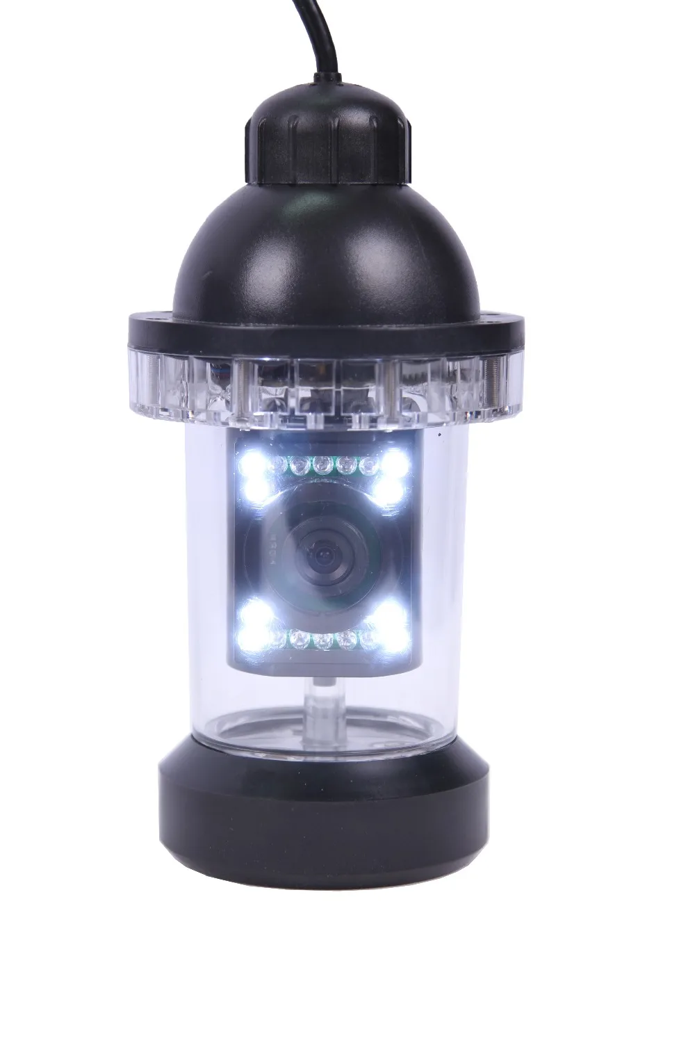 Рыболокатор подводная камера 18 светодиодный фонарь 30 м кабель вращается на 360