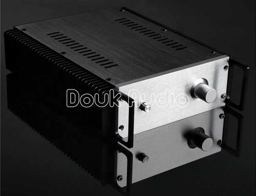 Nobsound мини алюминиевый корпус усилителя корпуса DIY чехол HiFi с ручкой|Усилители