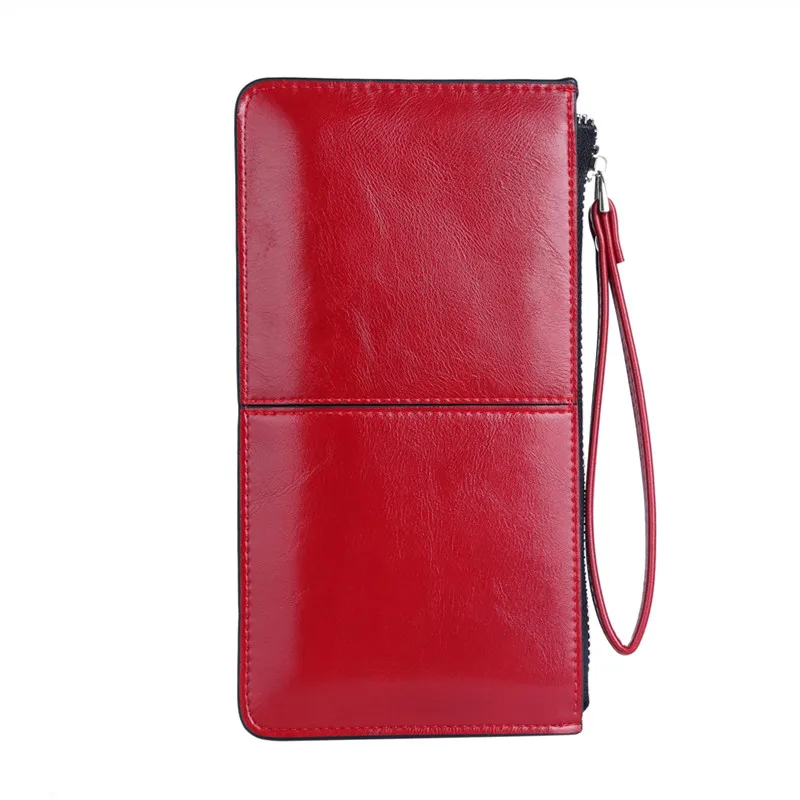 Женский Повседневный Кошелек baellery из искусственной кожи на молнии длинный