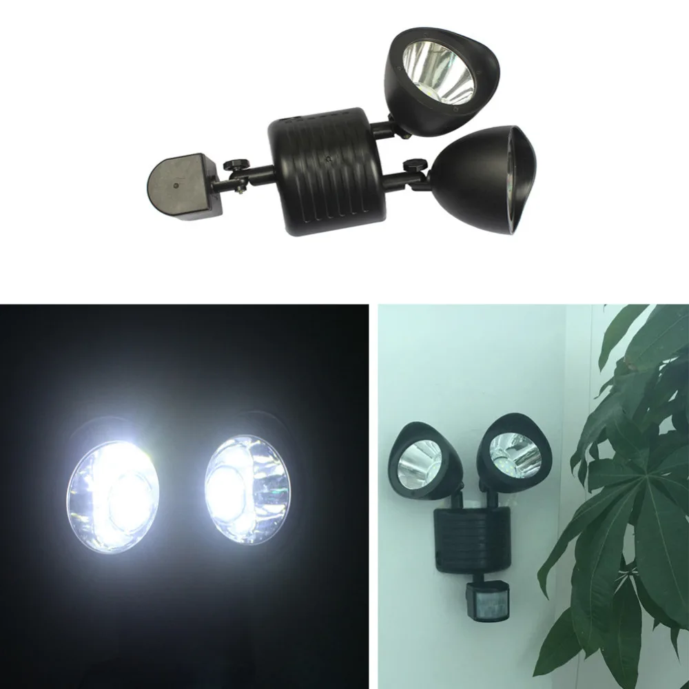 TAMPROAD водонепроницаемый 22 LED Солнечный свет 2835 SMD белый наружный садовый PIR датчик