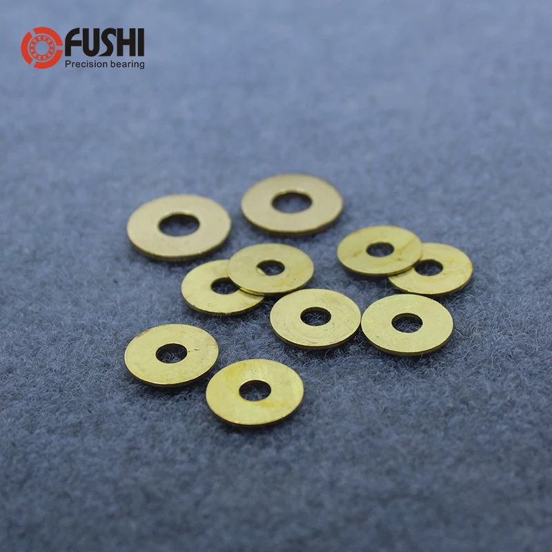 

M4 M5 M6 M8 Brass Flat Gasket Enlargement 20 PCS Copper Large Outer Diameter Widened Plain Washers