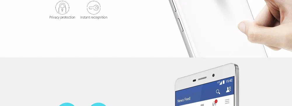 Беспроводной зарядки отпечатков пальцев Android elephone P9000 5," дюймов MT6755 Восьмиядерный 4 ГБ 32 ГБ 13MP скидка мобильный телефон