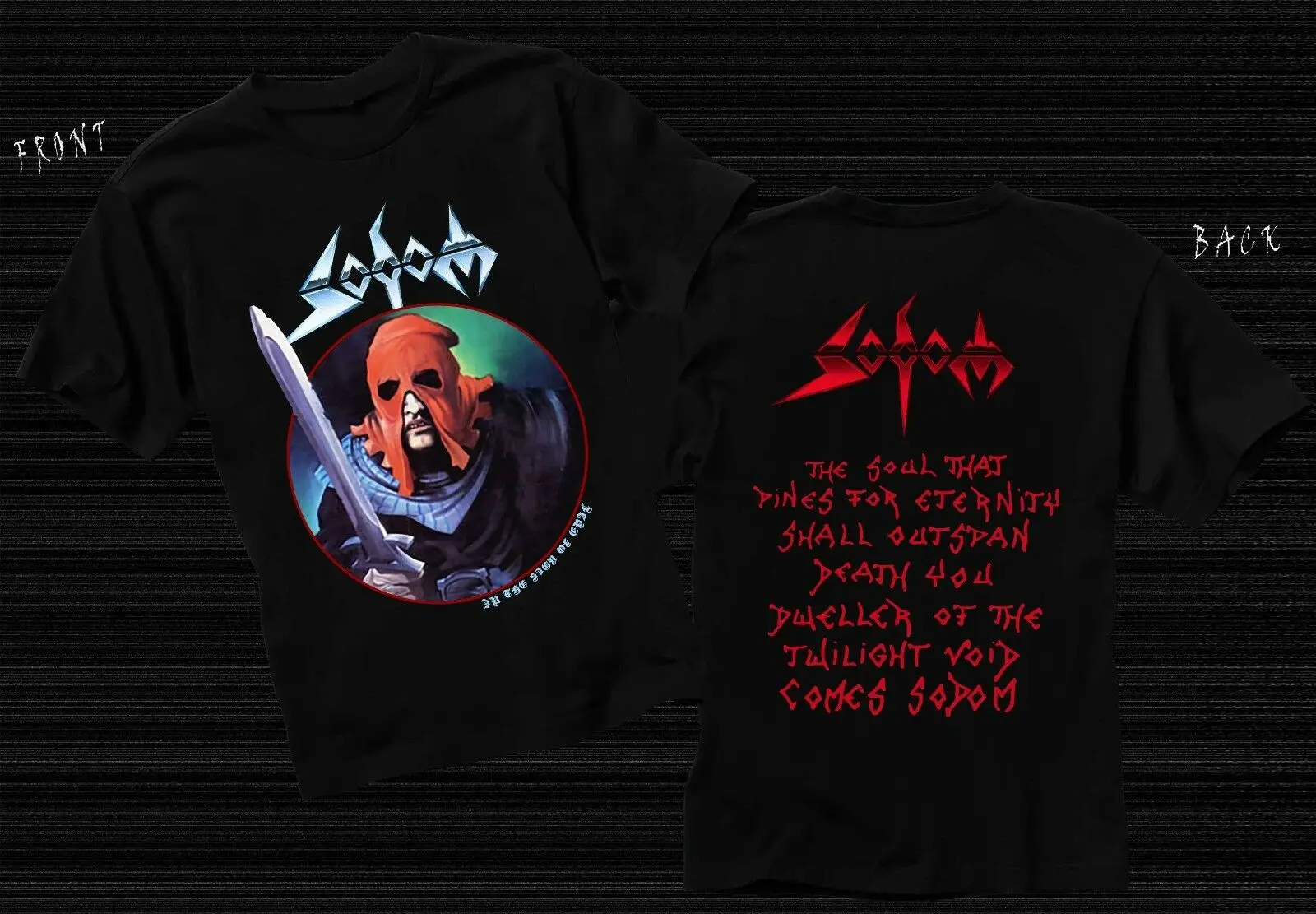 Снудом в знак зла трэш креатор яд T_shirt sizes: S чтобы 7XL|Мужские футболки| |