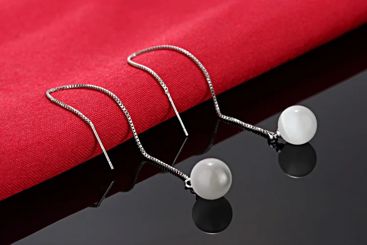 Женские серьги капельки LUKENI с кристаллами и шармами аксессуары высокое качество