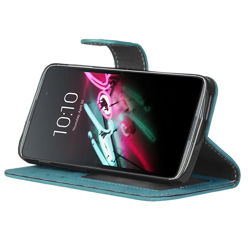 Кожаный чехол-портмоне на застежке в стиле ретро чехол для Alcatel OneTouch idol 3 4,7 дюймового One Touch 6039 6039A 6039K 6039Y телефон чехол s сумка чехол