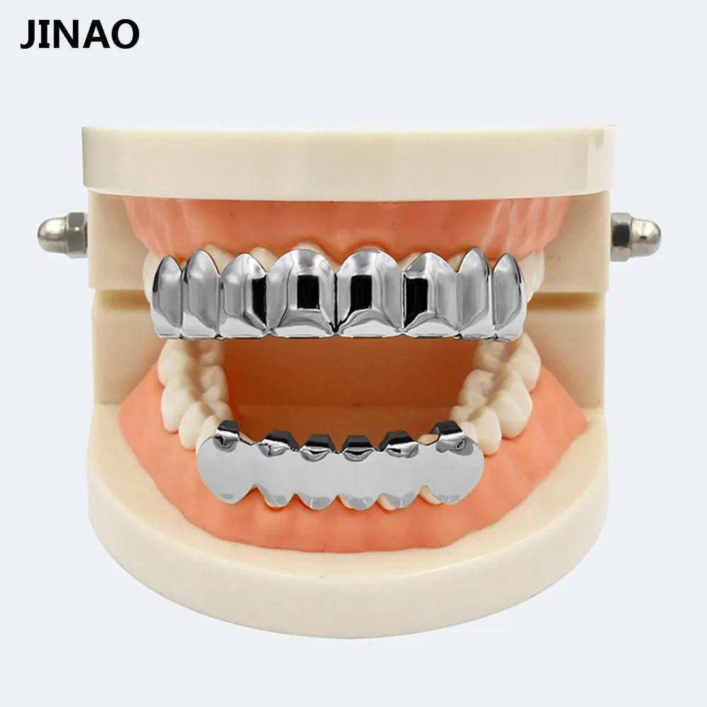 JINAO Золотой Цвет покрытием классические чайные кружки из 8 Топ & 6 нижней крышки Bling