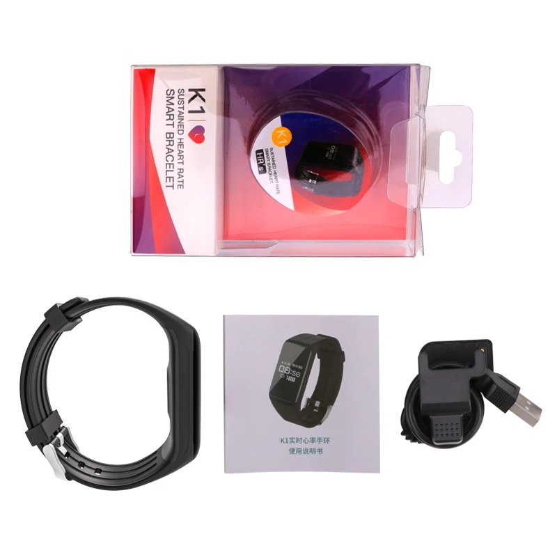 Смарт-браслет Bluetooth браслет сердечного ритма для фитнеса напоминание |