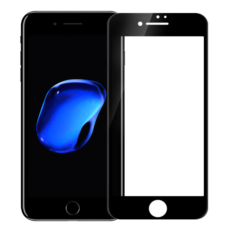 Закаленное стекло с полным покрытием для Apple iPhone 7 / Plus 4 5 дюйма Защита экрана iPhone7