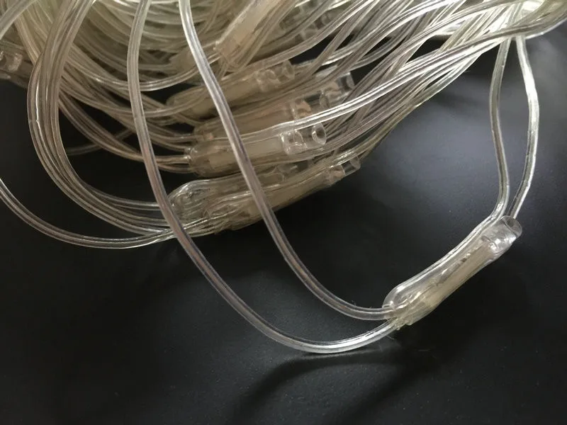 3 м х 2 320LED гигантский чистая светильник фея сеть с пересекающимися мигающими