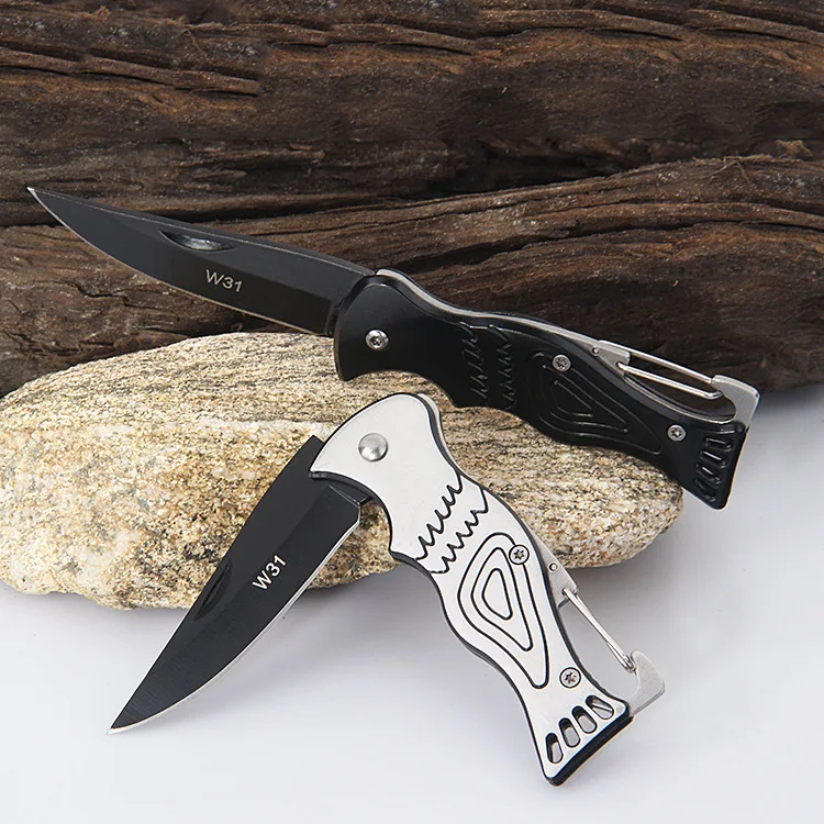 Mengoing 2Pcs/lot Bird Pattern Folding Blade Knife 3Cr13 Steel Small Key Knives Tool Hot Sale | Инструменты